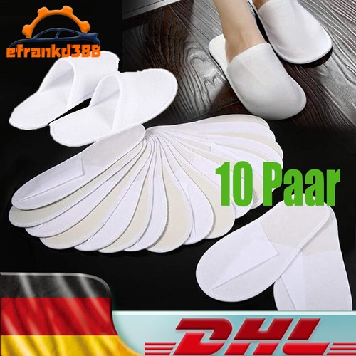 10x hotelslipper einweg - 10x,