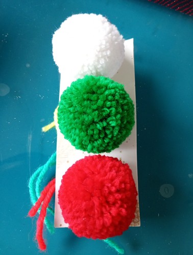 Set pompons cm pompon - set,
