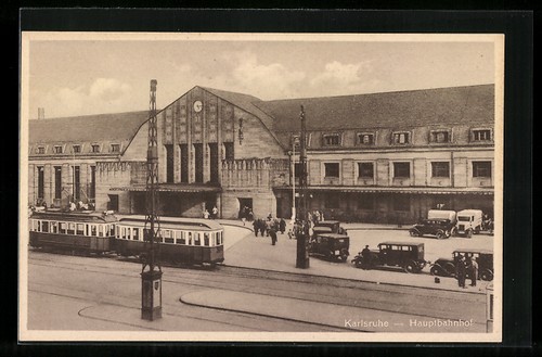 Karlsruhe hauptbahnhof mit - karlsruhe,,