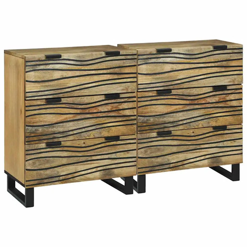Sideboard set pcs natur 120 - sideboard,