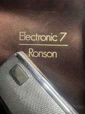 RONSON Elektronisches 7 Vintage Feuerzeug Mit Zubehör Ersatzteile Reparatur