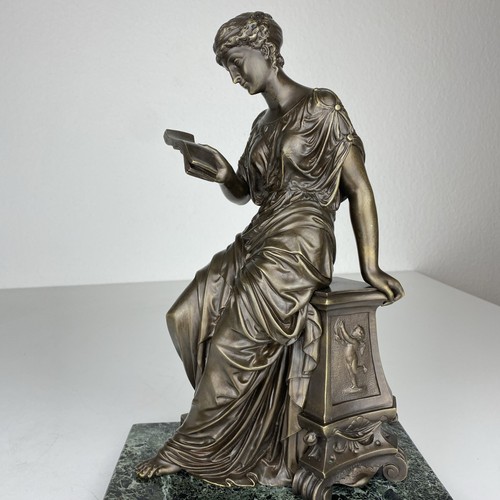Bronze figur skulptur - figur,
