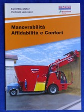 272) Kverneland Siloking Carri Miscelatori - Prospekt Brochure Italien