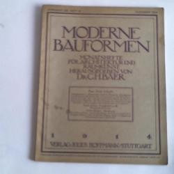 Moderne bauformen jahrgang - bauformen.,