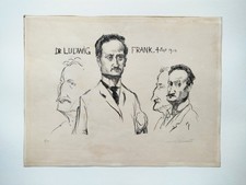 Lovis Corinth Lithographie "