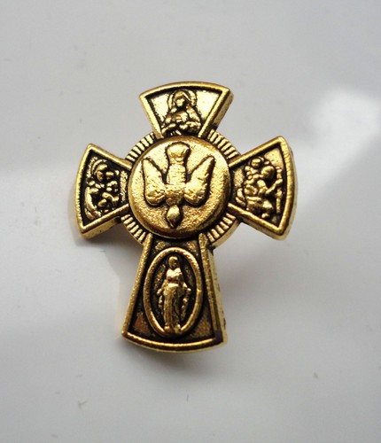 Kleine goldtaube frieden - kleine, pin