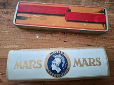 2 alte Stiftetuis aus Blech von Eberhard Faber und J.S.Staedtler