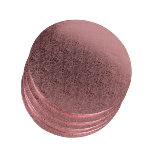 Cakeboard 25cm 12mm rose - 5x,