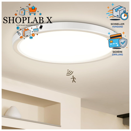 Led deckenleuchte 18w 1800lm - led,