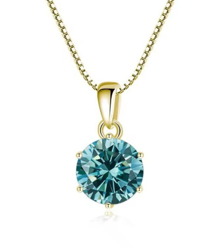 Karat hellblau moissanite - 1,