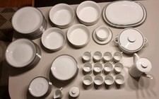 Thomas Ess.- u. Kaffeeservice 71 tlg. Silberauflage für 12 Personen