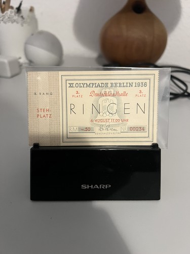Ticket/Eintrittskarte
