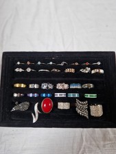 Schmuck Konvolut  Ringe Modeschmuck 33 Stück