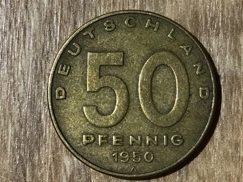 Pfennig ddr 1949 1950 - -,