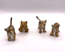 Schleichtiere-Löwen und Tiger, verschiedene Modelle, 4 Stück