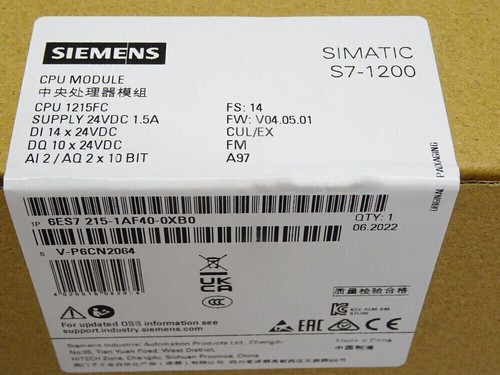 6es7215 1af40 0xb0 - 1, stÜck