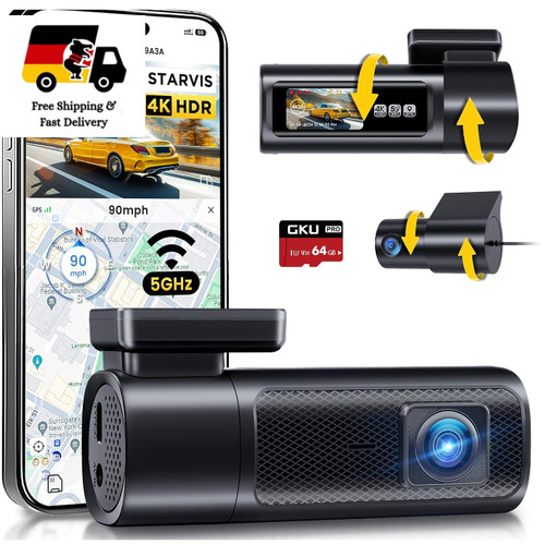 Dashcam vorne und hinten - vorne,