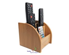 Aufbewahrungsständer Fernbedienungshalter Stifthalter Bambus