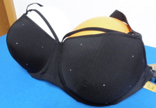 ?MARLIES DEKKERS?Luxus Balconette Bügel-BH 85 E mit Glitzersteinchen u. Bänder