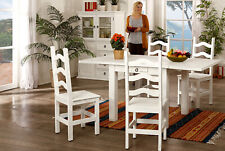 Stuhl Mexico Weiß Antik -