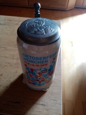  Oktoberfest München Jahreskrug 2019 mit Zinndeckel Rar