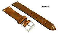 Cordovan Shell Uhrenarmband Vintage 20mm Whiskey-braun flach Made in Germany /45