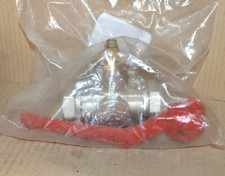 KH 3/10 L MS 3-Wege Kugelhahn Messing L-Bohrung G1" PN45 Wasser Druckluft Vakuum