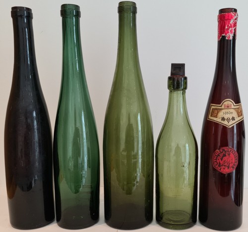 Sehr alte wein flaschen - 5,