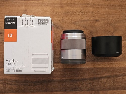 Sony 50mm oss e - sony, e-mount