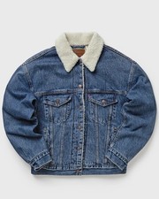 Levis Vintage Fit Sherpa Trucker Jeansjacke Denim Blau - Gr. XXL - NEU OVP