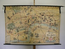Schulwandkarte Illustrated Map