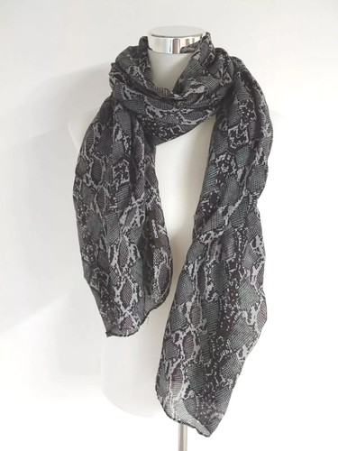 Pieces schal tiermotiv violet - schal,