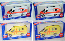 Siku 2108 RTW MB Sprinter II RETTUNGSDIENST Malteser und FKT ca. 1:50 LIMITED