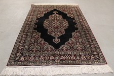 Antik Handgeknüpfter hereke Teppich Seide auf Seide 93 x 63 cm top zustand