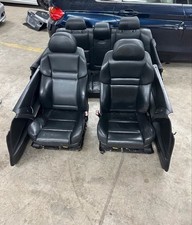 BMW E60 M5 Innenausstattung Sitze Leder schwarz L7 Voll beledert