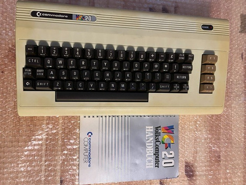 Commodore vc20 mit handbuch - vc20,