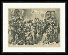 Kuriositätenverkäufer in Havanna Kuba Handtasche Vögel  Faksimile_E 23288