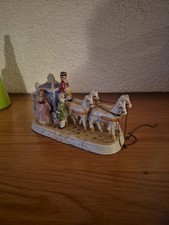 Porzellan Kutsche Rokokostil 