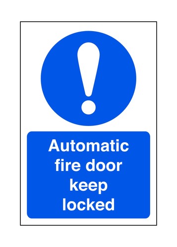 Automatische brandschutztür - automatische,