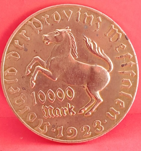 Notgeld westfalen 1923 100 - westfalen, 00