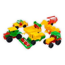 Viking Plast Traktor Anhänger Mähdrescher Pickup K700 Kunststoff Modelle Germany