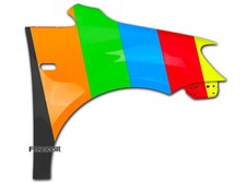 Kotflügel rechts für - kotflügel, vw