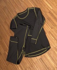 Skiunterwäsche von Jakoo in Grösse 128-134 grau , innen weich angeraut