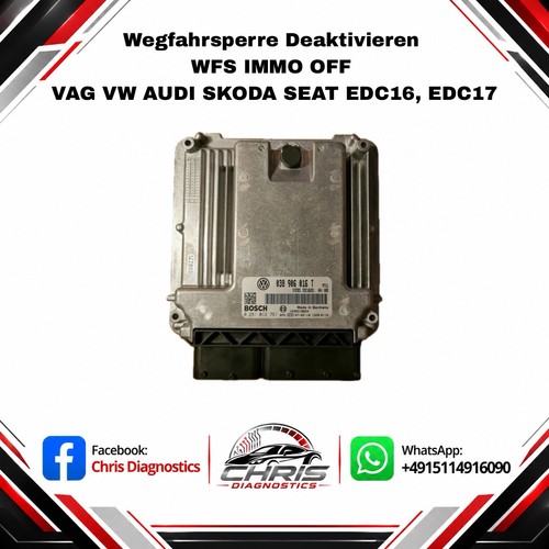 Wegfahrsperre deaktivieren wfs - wegfahrsperre,