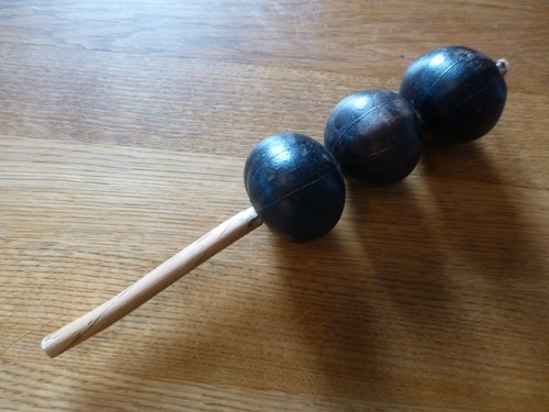 Vintage holz maracas - holz, maracas,