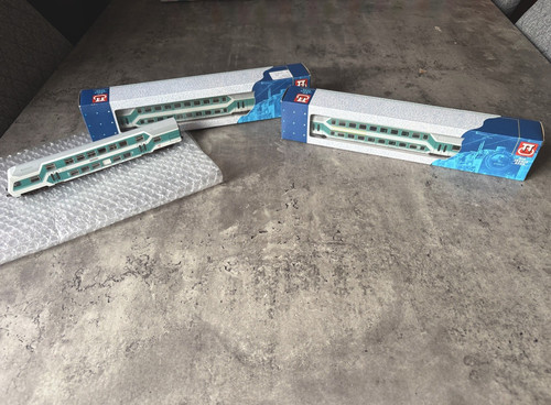 Tillig doppelstockwagenset - tt,