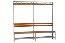 Freistehende Sitzbank