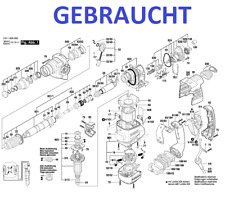 Bosch GBH 3-28 DRE Bohrhammer original Ersatzteile Liste 3611B3A000 GEBRAUCHT