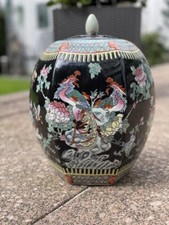 Wunderschöne China Deckelvase  in TOP-Zustand