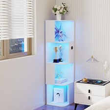 Gurexl Eckvitrine mit 3 LED